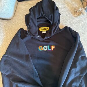 Black Golf Hoodie
